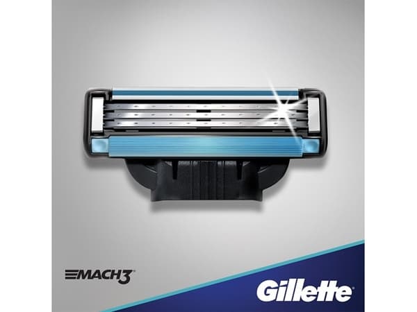 Gillette Mach 3, Menn, Gillette, Mach 3, 8 stykker