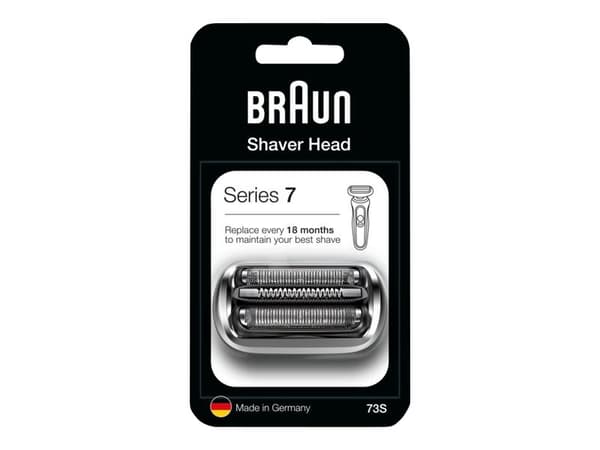 Braun 73S - Barberingshode - for barbermaskin - sølv - for Series 7