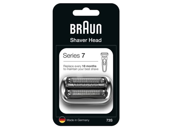 Braun 73S - Barberingshode - for barbermaskin - sølv - for Series 7