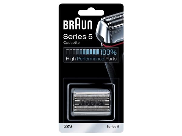 Braun Series 5 81626276, Parranajopää, 1 pää(t), Hopea, 18 kuukautta, Saksa, Braun