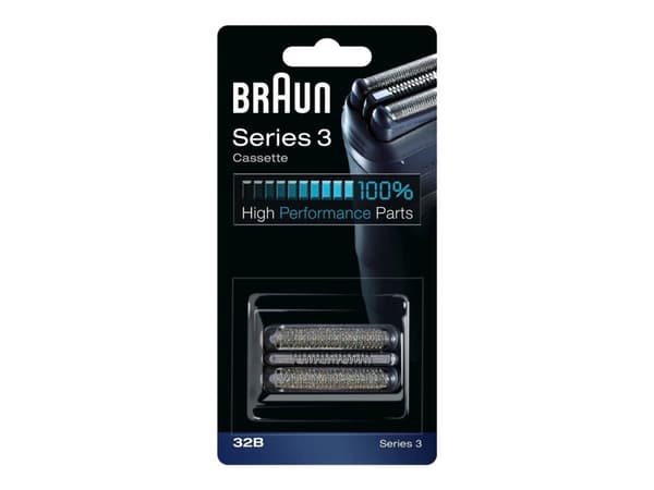 Braun 32B - Ekstra barberskjærer - for barbermaskin - svart