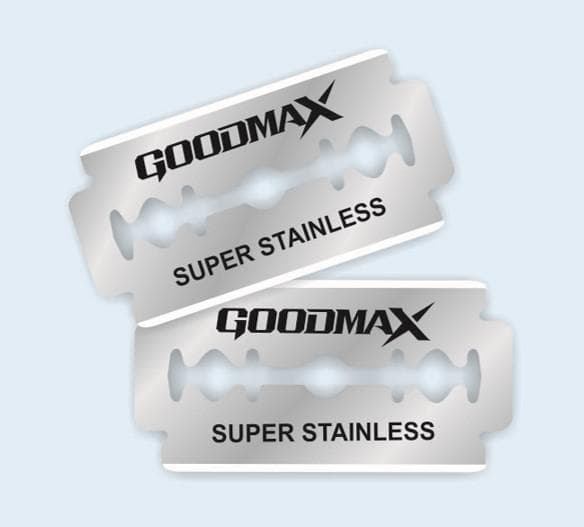 Rakblad 10-pack Goodmax Super Stainless Dubbelrakblad