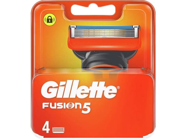 GILLETTE_Fusion 4 erstatningsblader for barberhøvler, 4 stk.