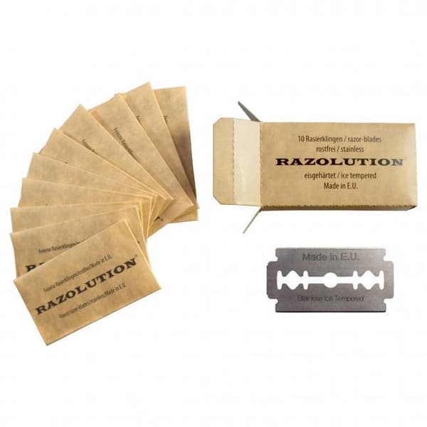 Rakblad Dubbelrakblad 35st  Dorco + Razolution + Laser + Kaili