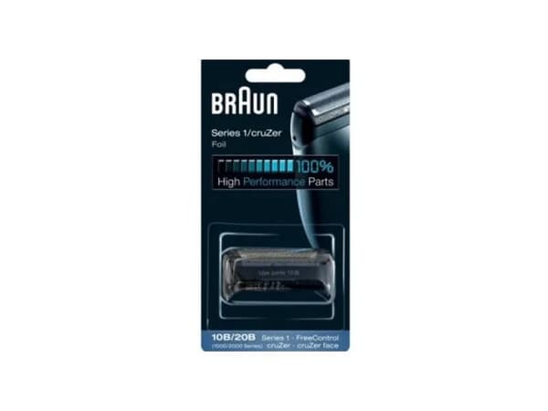 Braun 10B FOLIE MED RAMME 10 B (1000 SERIE) SORT