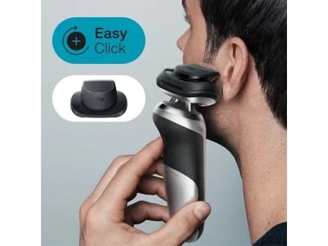 Braun Series 7 71-S7200cc, Barberingsmaskin, Sort, Sølv, Knapper, Batteri, Lithium-Ion (Li-Ion), 50 min