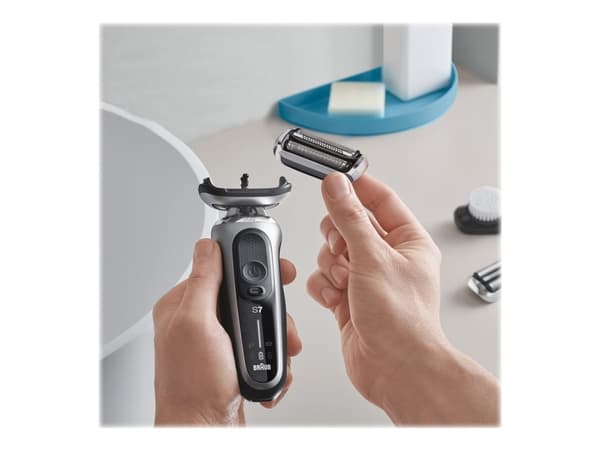 Braun 73S - Barberhoved - til shaver - sølv - for Series 7