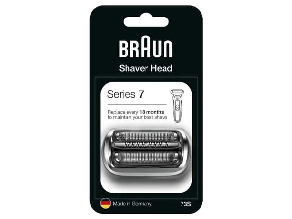 Braun 73S - Parranajopää - parranajokoneeseen - hopea - Series 7