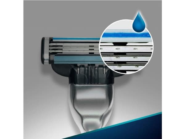 GILLETTE_Mach 3 partakone + vaihtoterät 2kpl.
