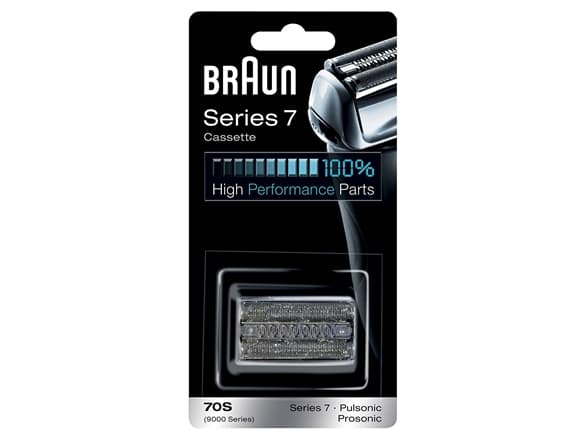 Braun 70S - Reservefolie og -skjærer - for barbermaskin - for Pulsonic 9565, 9585, 9595; Series 7