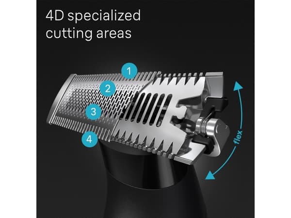 Braun XT3100, svart, 1 mm, 3 mm, 1 mm, rostfritt stål, CE