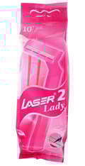 Miniatyrbild 2 av 2: 200 st rakhyvlar Laser Lady2, Rakhyvel för tjejer, kvinnor