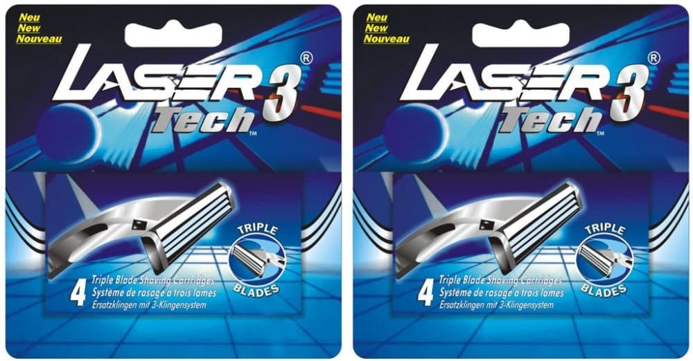 Rakhyvel + 8st rakblad, kompatibla med Gillette Sensor3