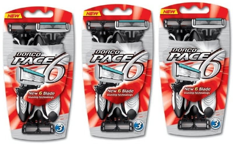 Dorco Pace6 Engångshyvlar 9-pk