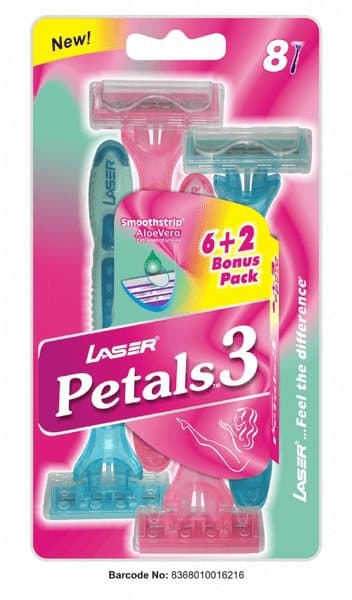 Rakhyvel för tjejer, kvinnor 32-pack Petals3