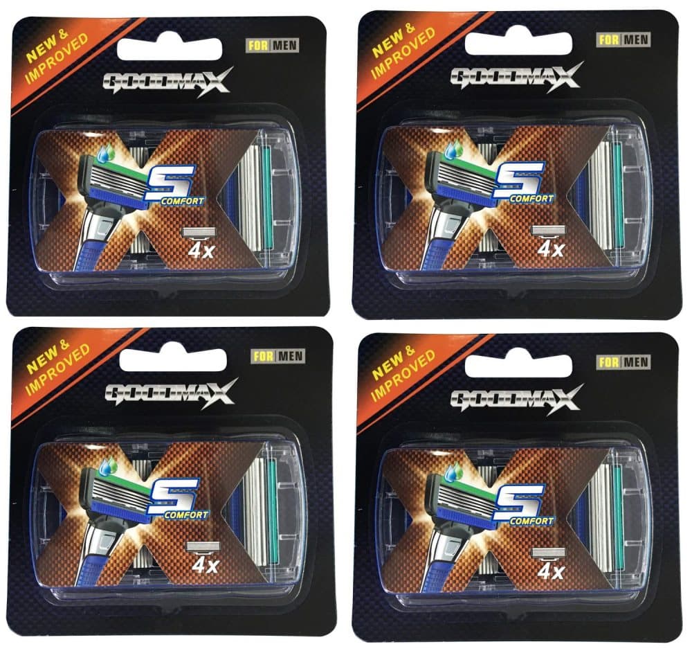 Rakblad för män 16-pack Goodmax5
