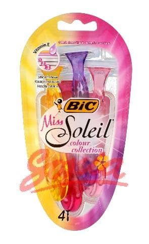Bic The razor Miss Soleil Color Collection 1op. 4-4p