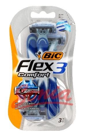 The razor BIC Comfort 3 3 Flex Blister 1op.-3p
