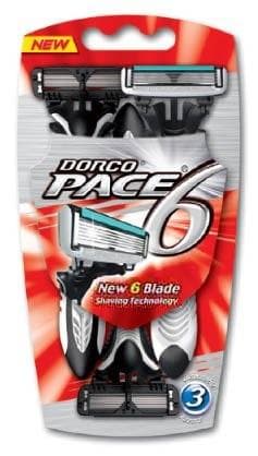 Rakhyvlar Pace6 3-pack, rakhyvel för män, killar