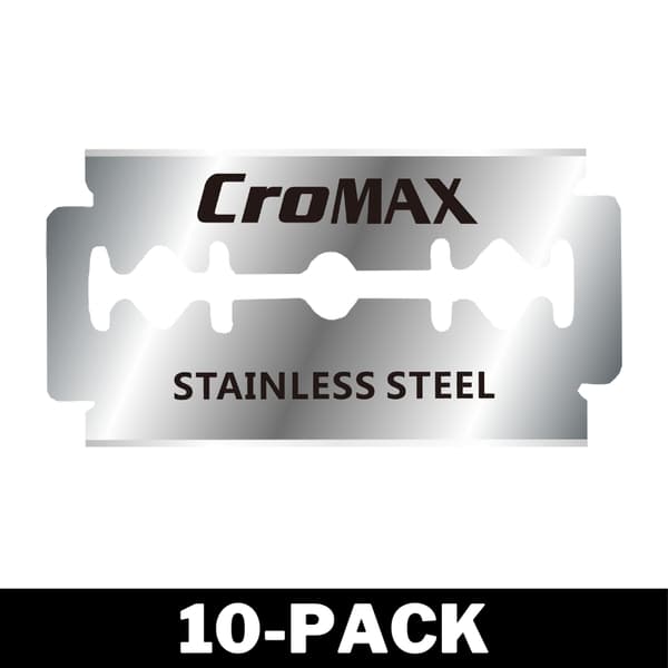 Premium Double Partaterä, Ruostumaton Teräsparturi 10-Pack Premium Double Partaterä, Ruostumaton Teräsparturi 10-Pack