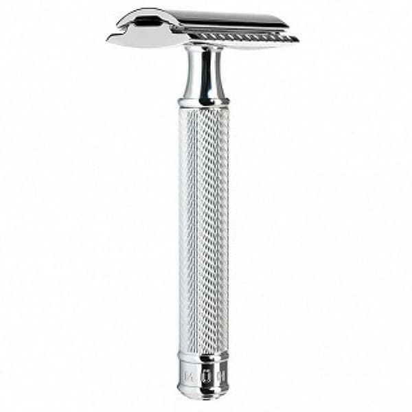 Mühle Traditional R89 Säkerhetsrakhyvel med ställ