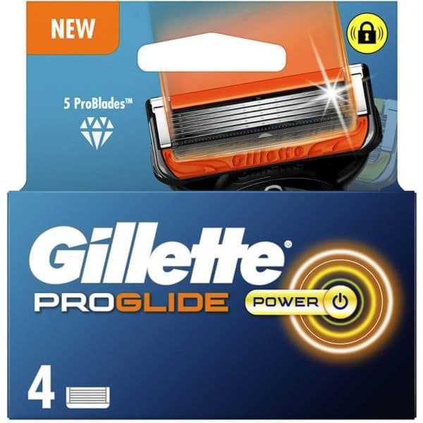 Gillette Fusion Proglide Power Cargador 4 Recambios unisex