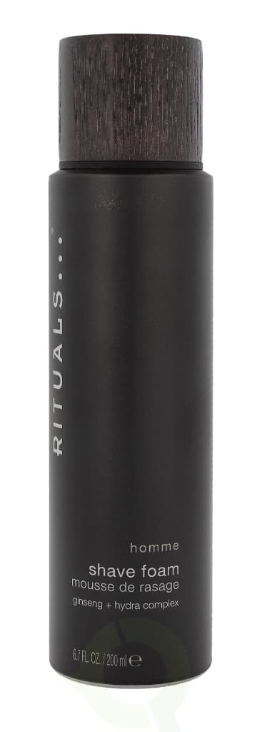 Rituals Homme Shave Foam 200 ml Ginseng + Hydra Complex