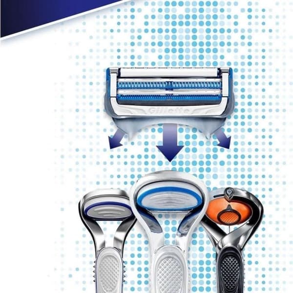 Gillette Skinguard Sensitive Razor Blades - Herr - Paket om 8