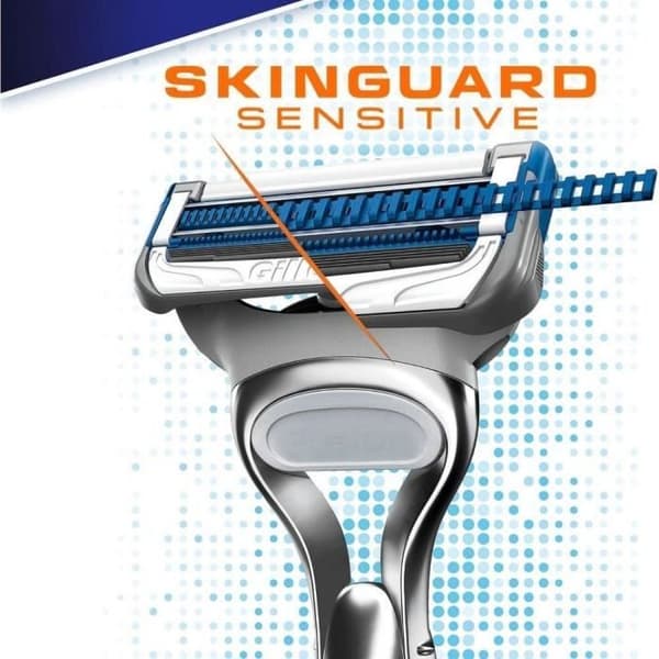 Gillette Skinguard Sensitive Razor Blades - Herr - Paket om 8