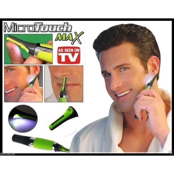 Näsa Öra Hals Ögonbryn Razor Micro Touch Max Hårtrimmer