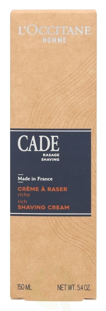 L'Occitane Homme Cade Shaving Cream 150 ml Rich