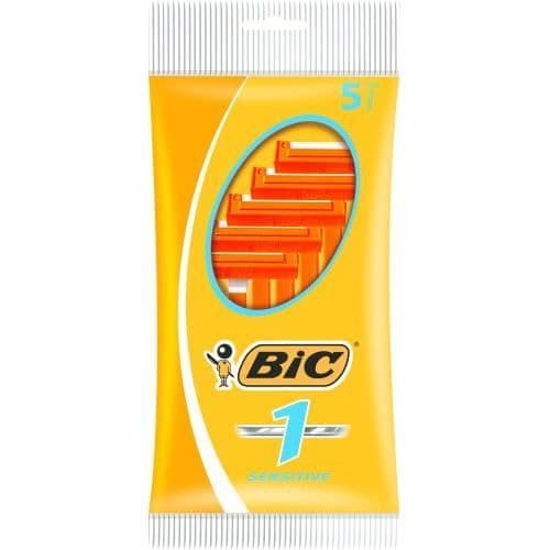 BIC 1 set med 5 rakhyvlar med ett blad - 8385212