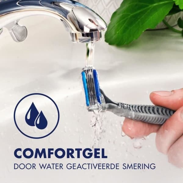 Gillette Sensor3 Återvunnen engångsrakhyvel 3 blad x8