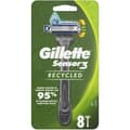 Miniatyrbild 1 av 4: Gillette Sensor3 Återvunnen engångsrakhyvel 3 blad x8