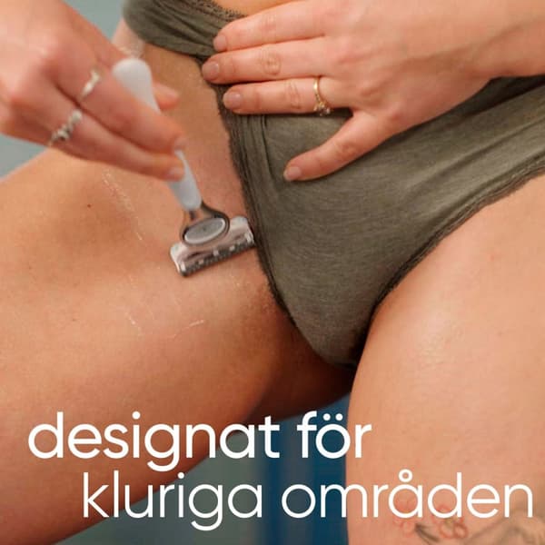 Gillette Rakblad Venus Pubic Hair & Skin 4st rakblad