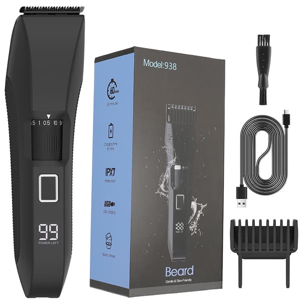 INF Cordless Body Groomer 938 - Svart