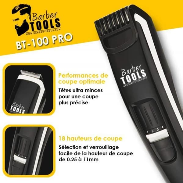 BT-100 Pro Skäggtrimmer - Professionell skäggtrimmer speciellt designad för skäggunderhåll