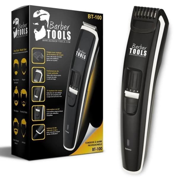 BT-100 Pro Skäggtrimmer - Professionell skäggtrimmer speciellt designad för skäggunderhåll