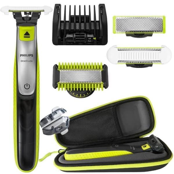 Rakhyvel - PHILIPS - OneBlade SkinProtect - Vattentålig - Uppladdningsbar - Fodral inkluderat