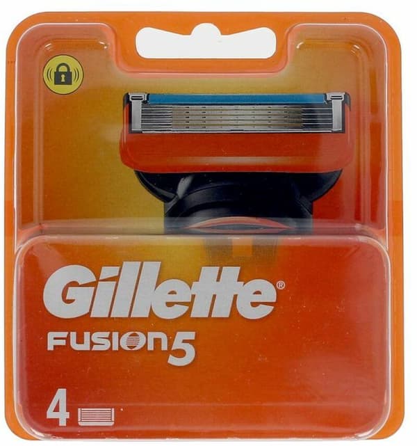 Shaving Blade Refill Gillette Fusion 5 (4 uds)
