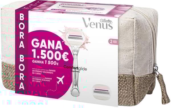Gillette Venus Sugarberry Necessary Bora Bora machine + 2 refills