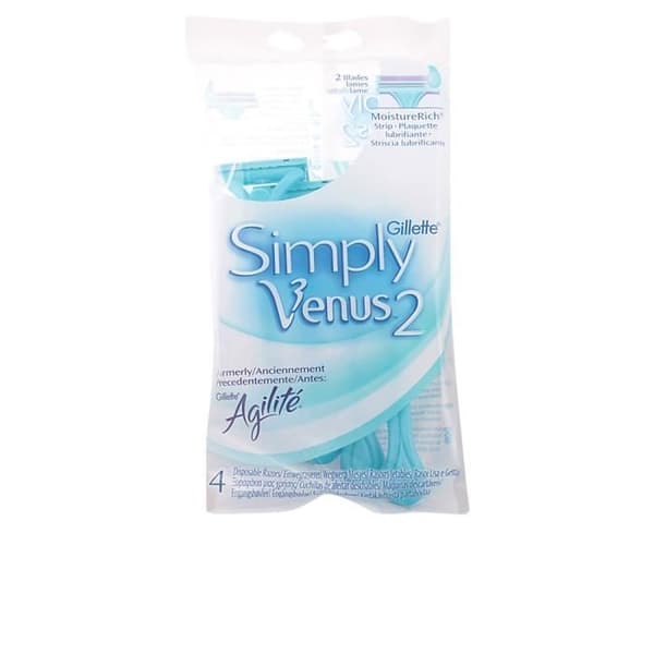 Gillette - VENUS 2 Simply engångsmaquinilla 4 uds