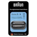 Miniatyrbild 1 av 5: Ersättningshuvud - BRAUN - 53B - För serie 5 och 6 elektrisk rakapparat - Svart