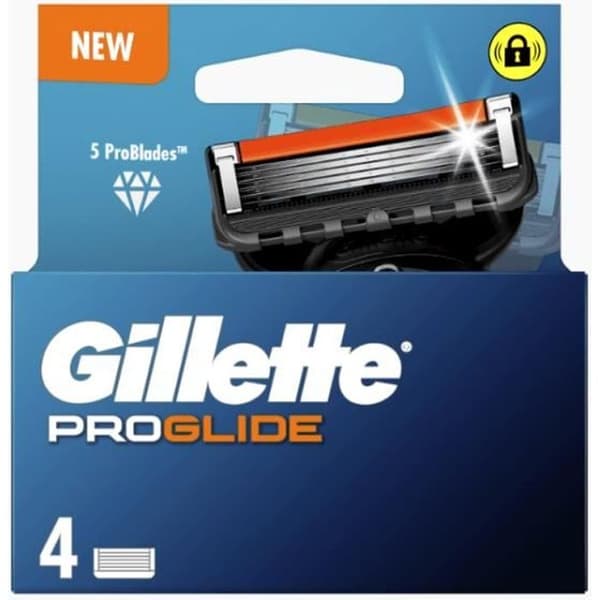 GILLETTE Proglide New Pack 4 rakblad