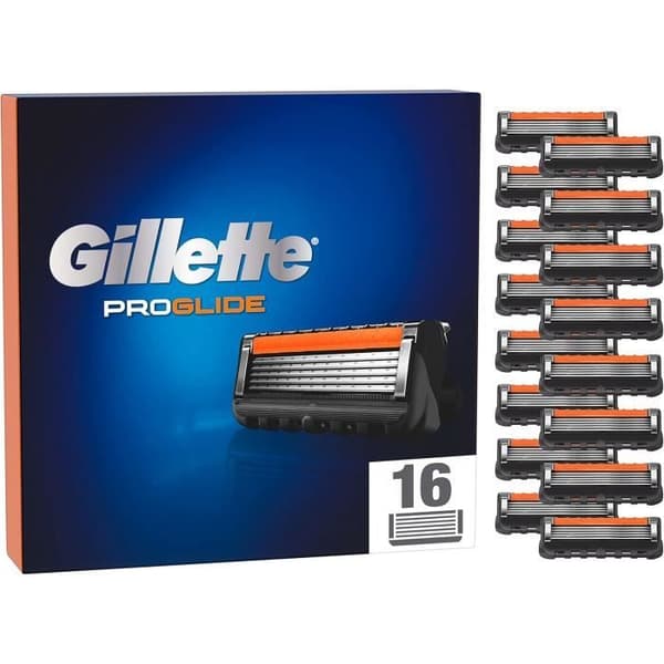 Gillette ProGlide Rakblad För Herr, 16 Rakblad Recharges