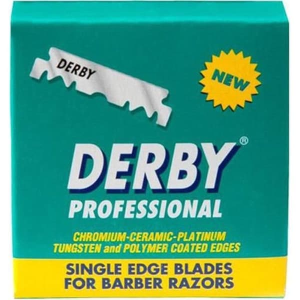 Derby Professional Single edge rakblad (100 blad)