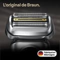 Miniatyrbild 2 av 5: Ersättningshuvud - BRAUN - 94M - Silver - Kompatibel Series 9 Pro och 9 - Byte var 18:e månad