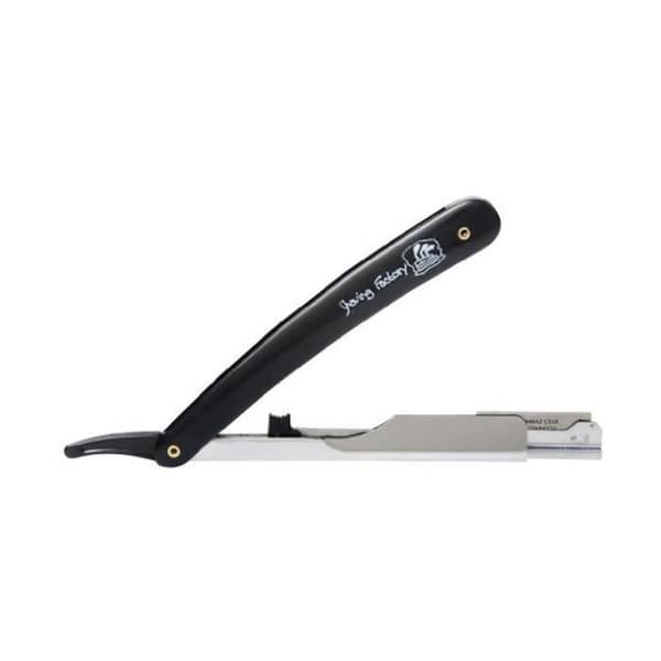 Rak Factory Shaving - Cut Throat Shavette Black