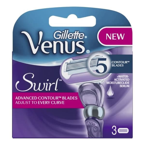GILLETTE VENUS SWIRL 5 BLAD 6 HUVUD