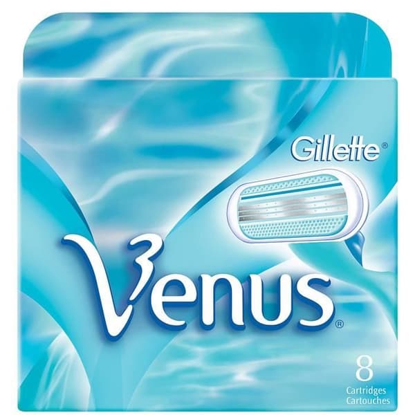 Venus standardblad för rakhyvlar x 8